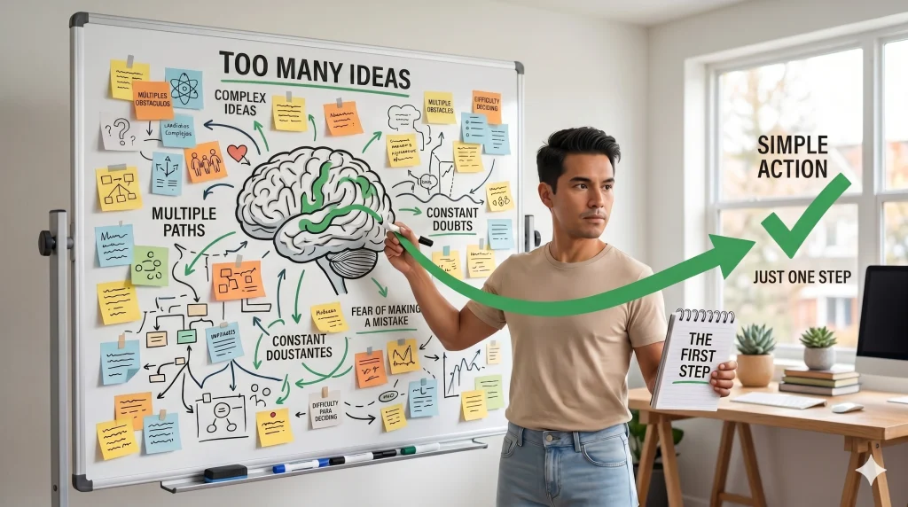 Solution to analysis paralysis in creative minds - Infinite Wisdom Journey